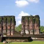 Polonnaruwa, Ruine d. königl. Palastes. Foto: HG Pictures